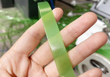 PET Strap Production Line Successfully Tested For Mexico Customer
